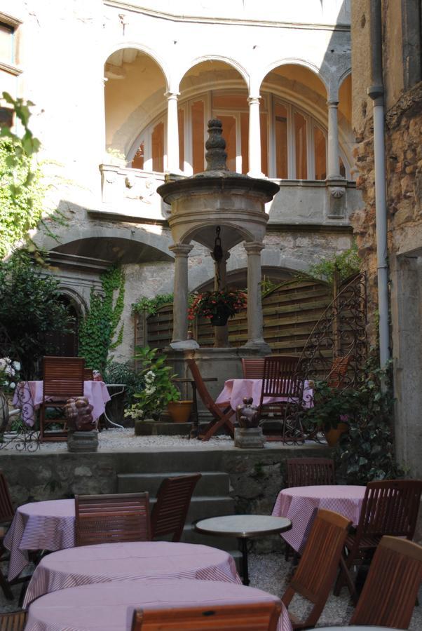 Hotel Restaurant D'Alibert Caunes-Minervois Bagian luar foto